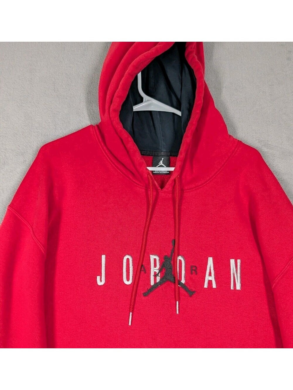 Jordan Mens 3XL Red Jumpman Air Pullover Hoodie Basketball Streetwear Fleece Gym
